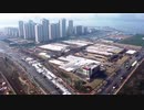 武漢市の火神山と雷神山隔離施設施工現場のタイムラプス映像