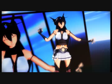 【MMD】長門さんで「Crab Rave」