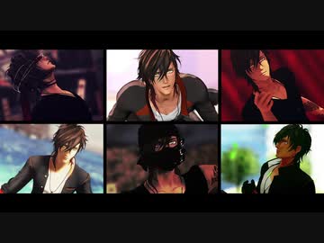 【MMD刀剣乱舞】短い洋楽6曲【大倶利伽羅】
