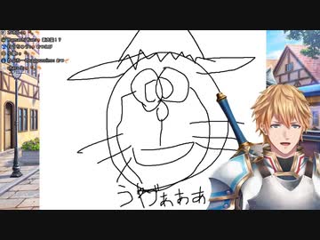 【お絵描き】ニュイ・ソシエールを描くエビオ【にじさんじ】