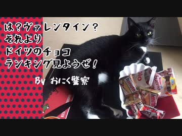 【ねことドイチ】ドイツの売り上げベスト3チョコ発表！！&へばりつくおにく警察&私のデジタルペイント初作品