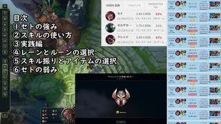 【LoL】チャレンジャー到達者が解説するセトの使い方【Makinyan】