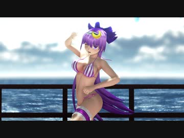 [MMD]　パチュリーで「有頂天ビバーチェ」