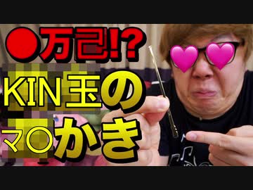 【お値段〇万己!?】ガチのKIN玉で出来たマ〇かき買ってみたwww