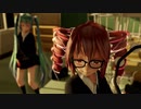 【MMD】ミクさんとテトさんで、放課後　タンバリン練習