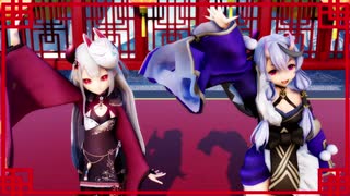 【にじさんじ】竜胆尊と奈羅花で「いーあるふぁんくらぶ」【にじさんじMMD】