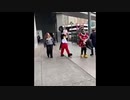 ラスベガスでミニーマウスが警備員をフルボッコw