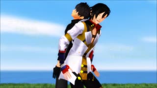 【fate/MMD】きょうもハレバレ【マンドリカルド・ぐだ男】