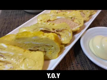 自分を大蛇丸と信じて止まない一般男性が、明太だし巻き卵とビールで優勝する動画です。