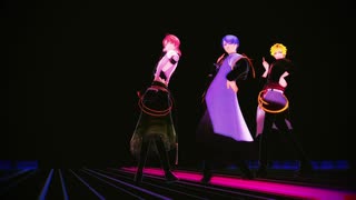 【MMD文アル】明星の３人で「PASSION」踊っていただきました