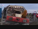 イタリアのミラノ近郊で高速列車が脱線し2人死亡30人負傷する事故発生