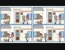【動く4コマまんが】『ねじ巻きじかけの気持ち』　⑤　おかいもの　オリジナル音楽とラクガキ