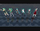 【MikuMikuDance】自作ミク６人で『プラチナ』-shin'in future Mix-