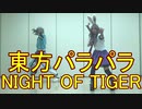 【東方パラパラ】NIGHT OF TIGER