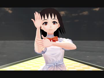 【MMDオリキャラ】半袖ワンピースさん（VRoidモデル）でドーナツホール