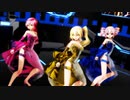 MMD Tda式改変 巡音ルカ 重音テト 亞北ネル Dress model 【KILLER B】