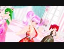 【小春音アミ　櫻花アリス　重音テト】すろぉもぉしょん【MMD】