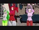 【重音テト　小春音アミ　櫻花アリス】flos【MMD】