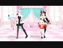 【にじさんじMMD】葉加瀬冬雪と夜見れなでハッピーシンセサイザ