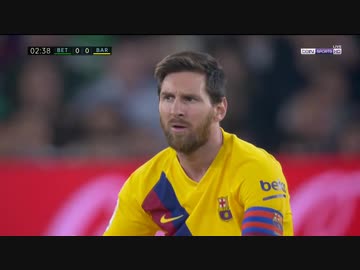 《19-20ラ・リーガ：第23節》 ベティス vs バルセロナ