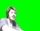 腕を上げ下げするKAORUGB