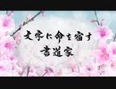-文字に命を宿す書道家- 桑名龍希 作品集PV