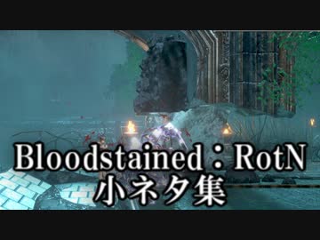 Bloodstained:RotN 小ネタ集