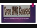 How to choose NVQ Courses Online