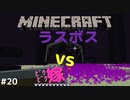 【Minecraftト】犬と嫁の珍行動マイクラ実況＃２０