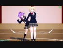 【MMD】JKアイドルユニット【制服アリス＆にゃとり】