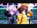【MMD】猫又おかゆと戌神ころねで「愛Dee」【バーチャルYouTuber】