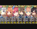 政剣マニフェスティア　訓練島（20.2.12～）Lv6　SR+5　残125秒