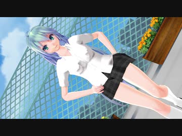 【MMD】Tda式ミクさん(学生服夏用）lamb.(過去動画リメイク)