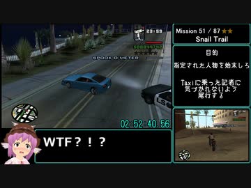 【RTA】GTA:San Andreas 5:42:16 参考記録 Part8/15