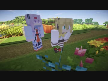 【Minecraftストーリー】月が降る丘 4話【実況+Voiceroid】