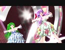 【重音テト　櫻花アリス　結月ゆかり】フリィダムロリィタ【MMD】