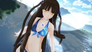 【東方MMD】水着姿のツーサイドアップスター様でヤキモチの答え-another story-