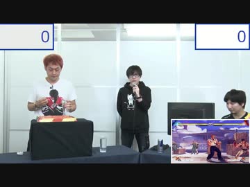 格ゲー VS 大食い 異種格闘技戦 ウメハラ(ソニックブーム) vs MAX鈴木(寿司)