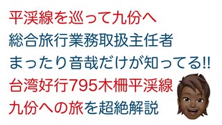 平渓線を巡って九份へ★総合旅行業務取扱主任者まったり音哉だけが知ってる!!台湾好行795木柵平渓線・九份への旅を超絶解説【後編】