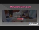 MyOnlineCert ! My Online Cert ! MyOnlineCert.com