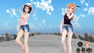 【Sinsyカバー+MMD】Sinsyモデルに「君色に染まる」を踊ってもらった。