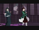 【鬼滅のMMD】竃門炭治郎・時透無一郎でGLIDE！