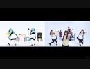 【MMD】青空のラプソディ／fhána【比較動画】