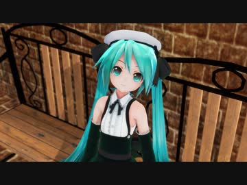 【スマホ用MMD動画】物理演算に完全勝利した「ミルククラウン・オン・ソーネチカ」【ロンスカあぴミク】