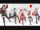 【アイドル部MMD】葉っぱ隊 YATTA！【MMD】