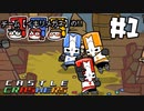 【チーム：イキリメガネの】CastleCrashers で暴れてみた!! 【#1 可愛らしい世界】