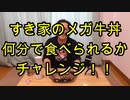すき家のメガ牛丼早食いしてみた！【いまさらトライチャンネル】　#21