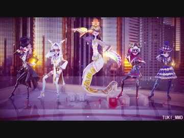 【第五人格MMD】K/DA - POP/STAR.S【ハンター×サバイバー】