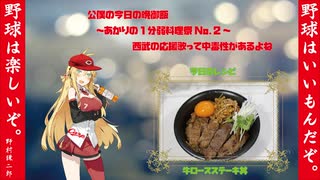 【１分弱料理祭】公僕の今日の晩御飯No.2～牛ロースステーキ丼～＠VOICEROIDキッチン