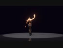 blenderでMMD ラーメン狼とカレー虎　カレー虎で砂の惑星